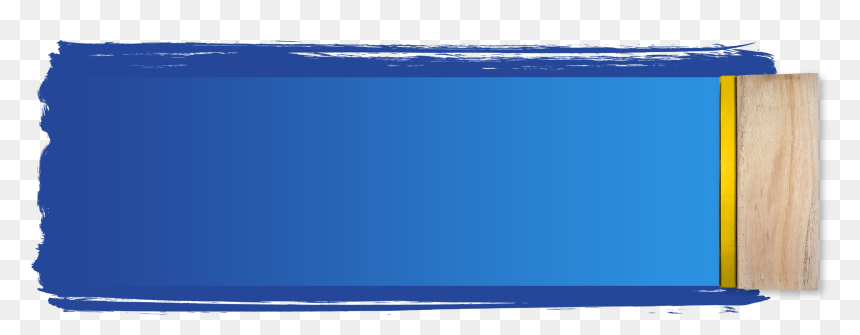 Sea, HD Png Download - blue brush stroke png