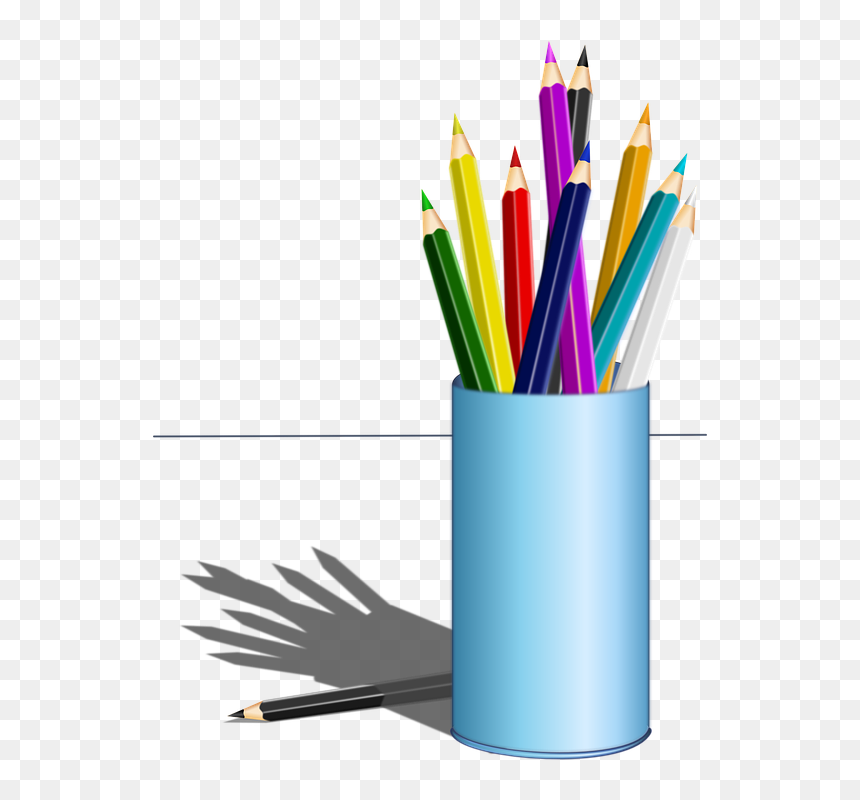 Clipart Pencil Vector - Color Pencil Name Clipart, HD Png Download - pencil vector png