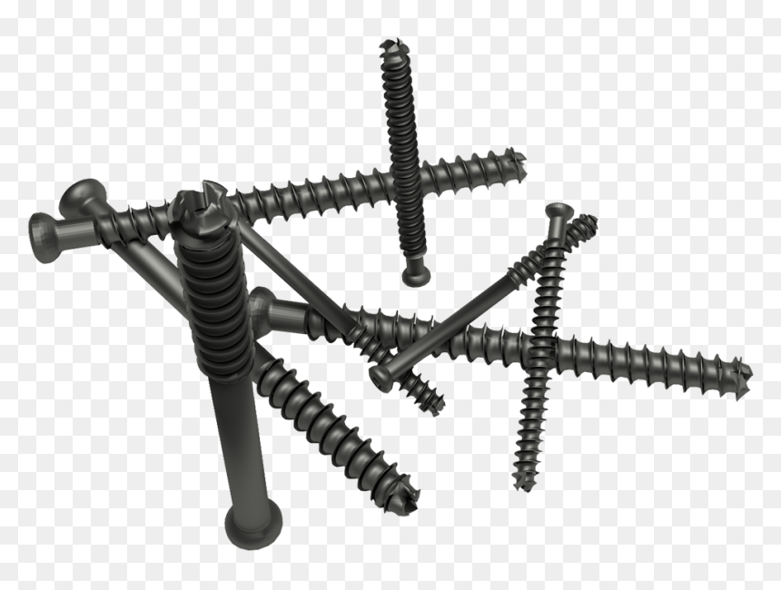 Assault Rifle, HD Png Download - screws png