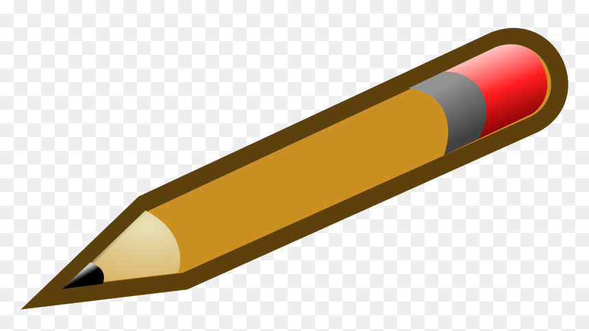 Filepencil - Svg - Pencil Creative Commons, HD Png Download - pencil vector png