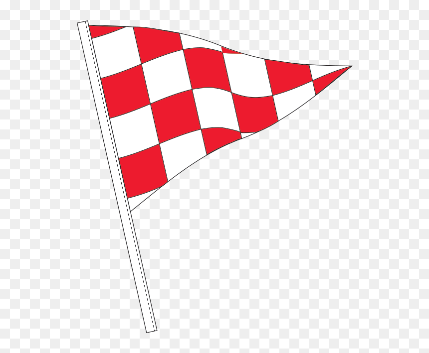 Pennant Clipart Checkered Flag - Flag, HD Png Download - pennant flag png