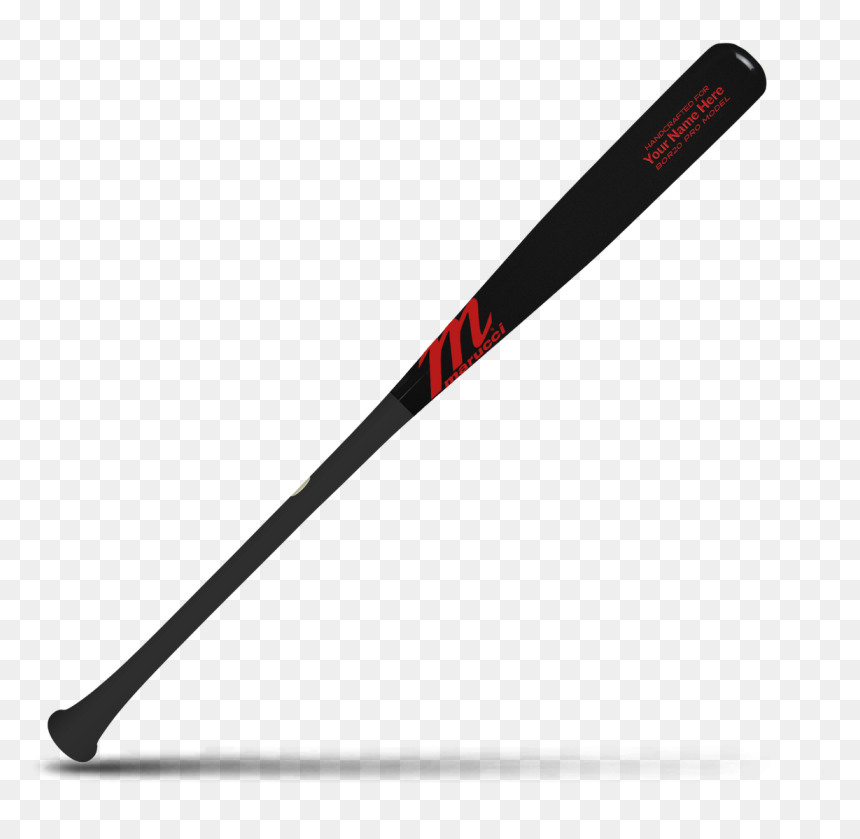 Transparent Black Baseball Bat Png - Aluminium Baseball Bat Png, Png Download - black baseball bat png