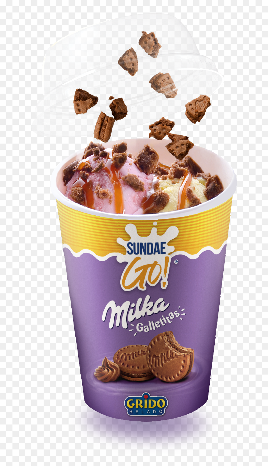 Milka, HD Png Download - helado png