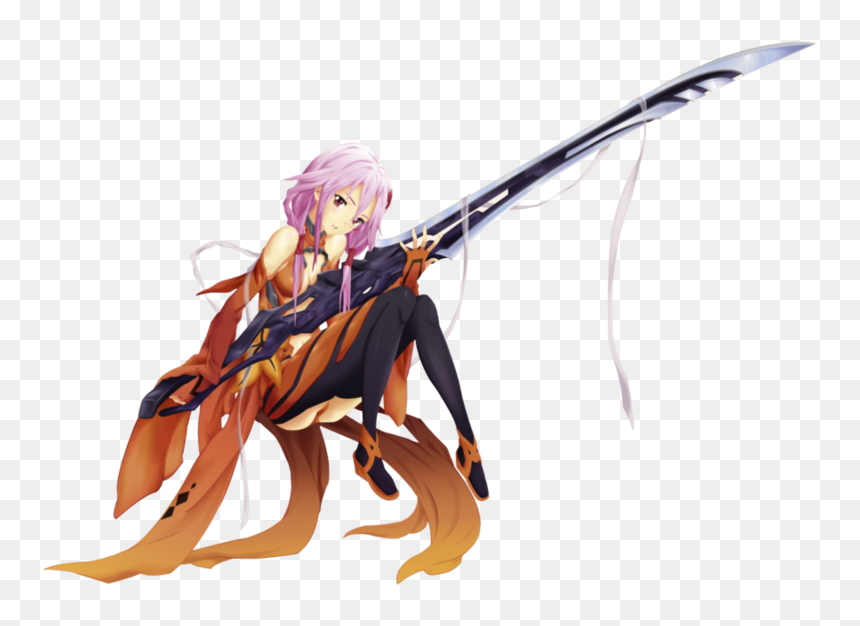 Guilty Crown Png Clipart - Guilty Crown Inori Png, Transparent Png - crown png clipart