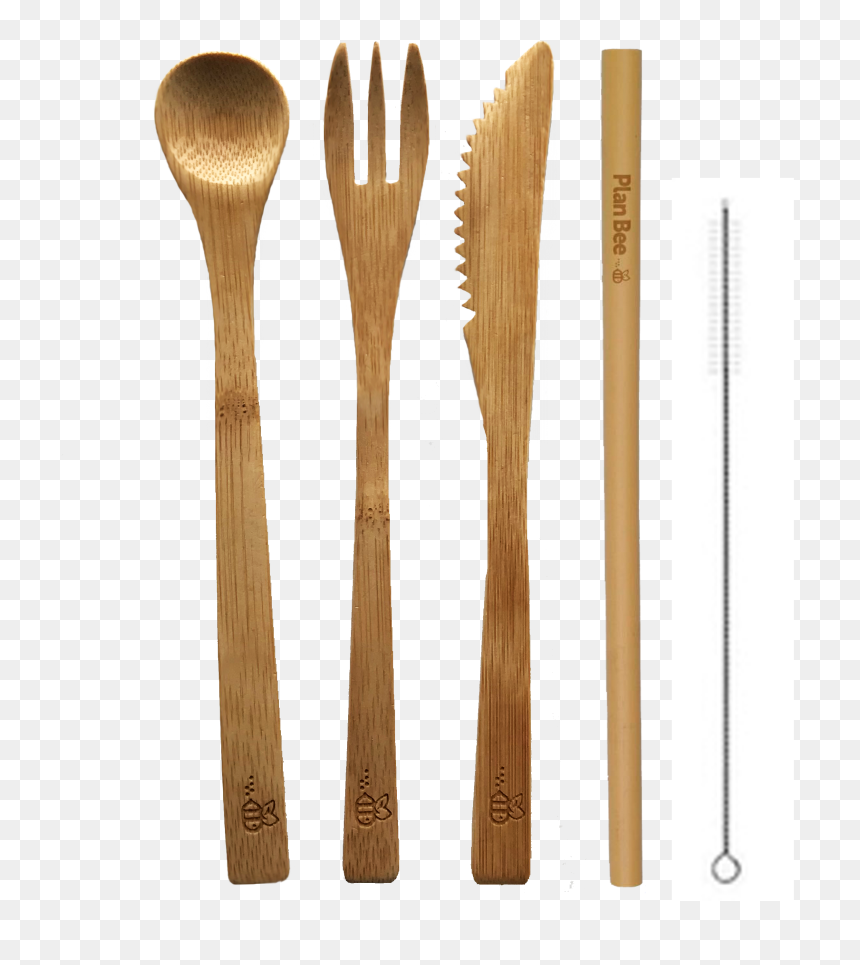 Cubiertos De Bambu Png, Transparent Png - cubiertos png