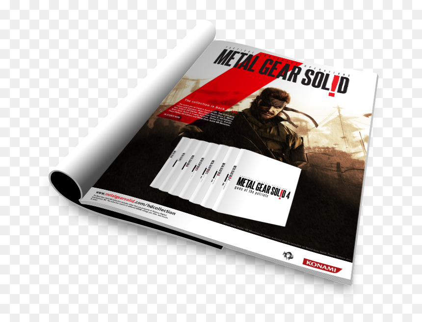 Metal Gear Solid Magazine - Gadget, HD Png Download - metal gear solid logo png
