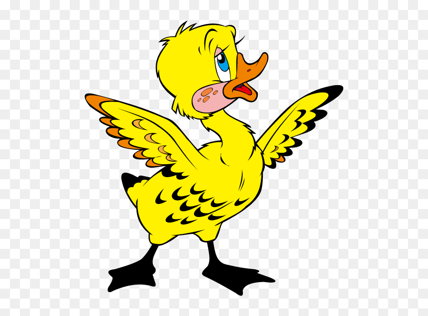 Drawing At Getdrawings Com - He Ugly Duckling Drawing, HD Png Download - cartoon duck png