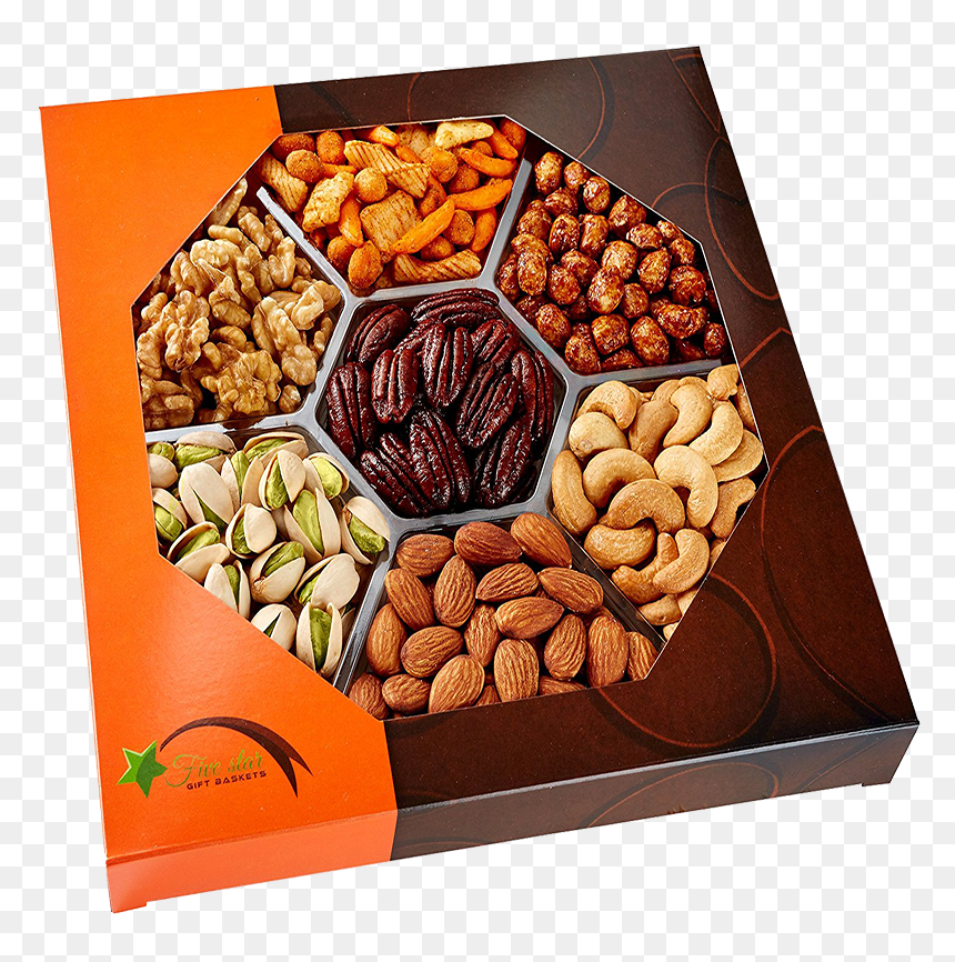 Five Star Gift Baskets Gourmet Food Nuts Gift Basket, - Indian Museum, HD Png Download - gift basket png