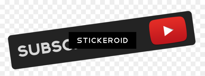 Subscribe Youtube Black Button - Parallel, HD Png Download - youtube subscribe button png transparent