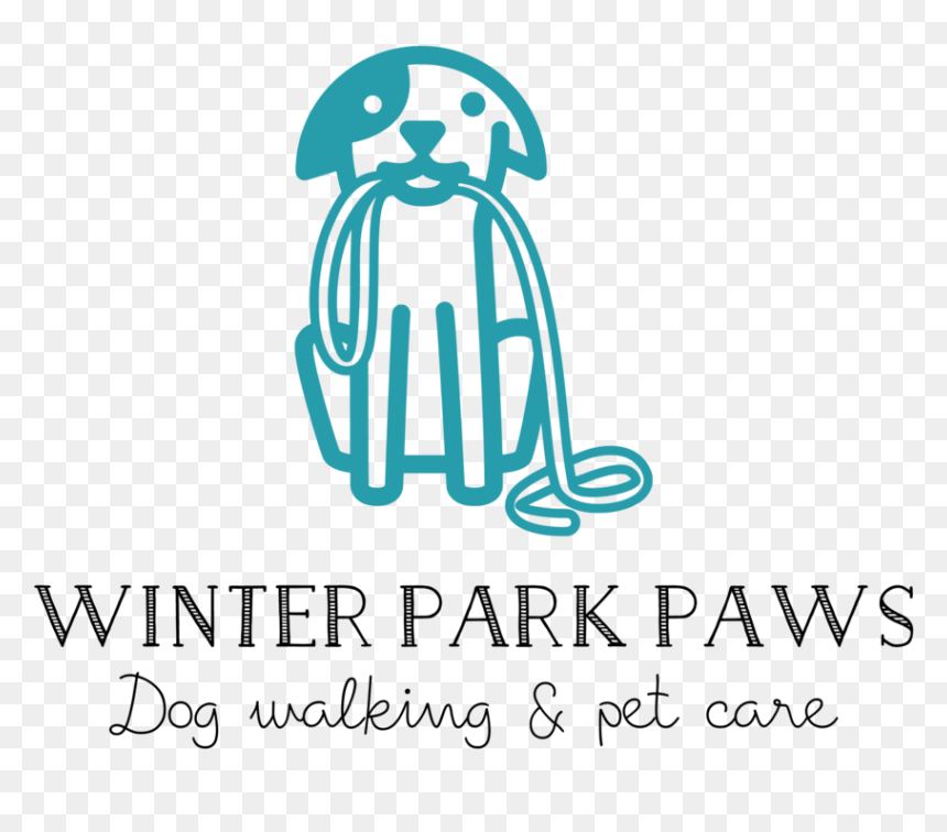 Logo Transparent Background - Dog Walk Icon, HD Png Download - winter background png