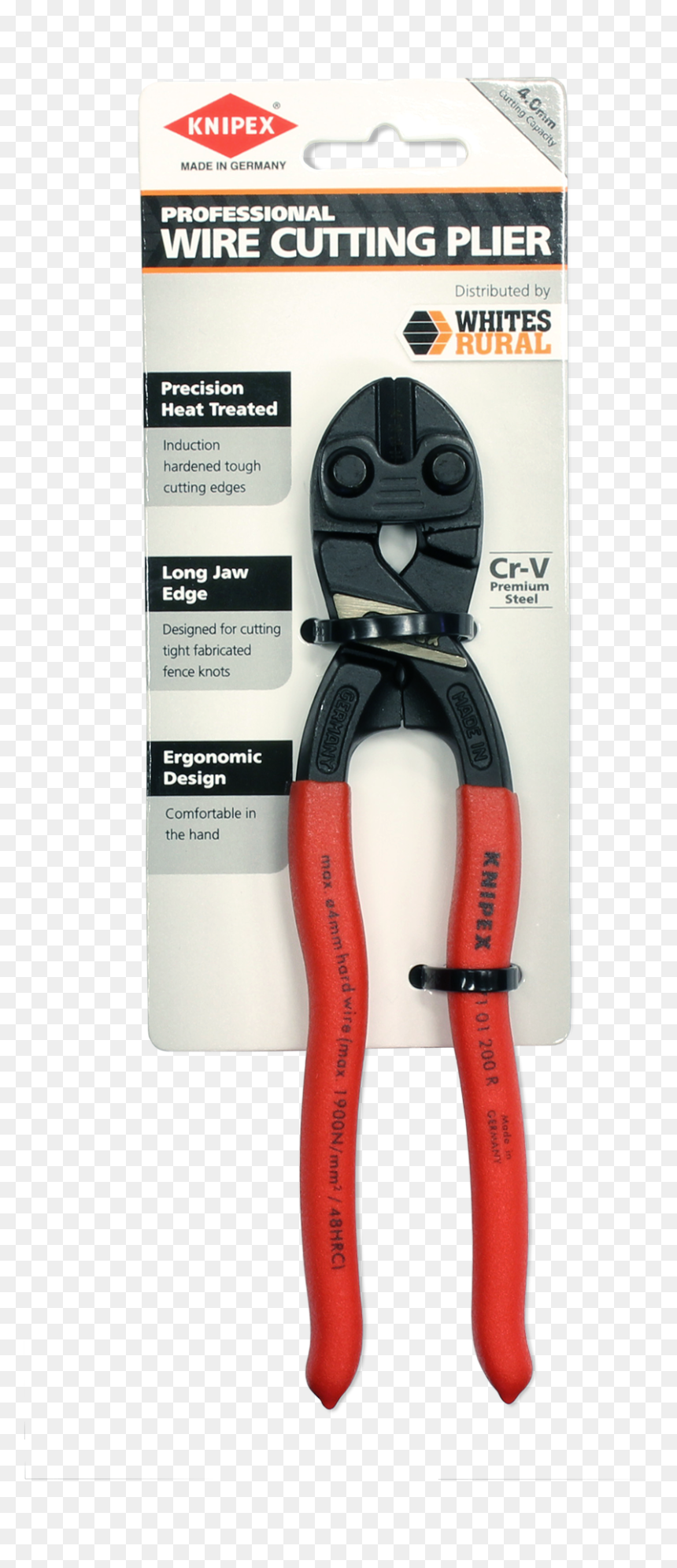 Knipex Cutting Pliers , Png Download - Cutting Wires Pliers Knipex, Transparent Png - pliers png