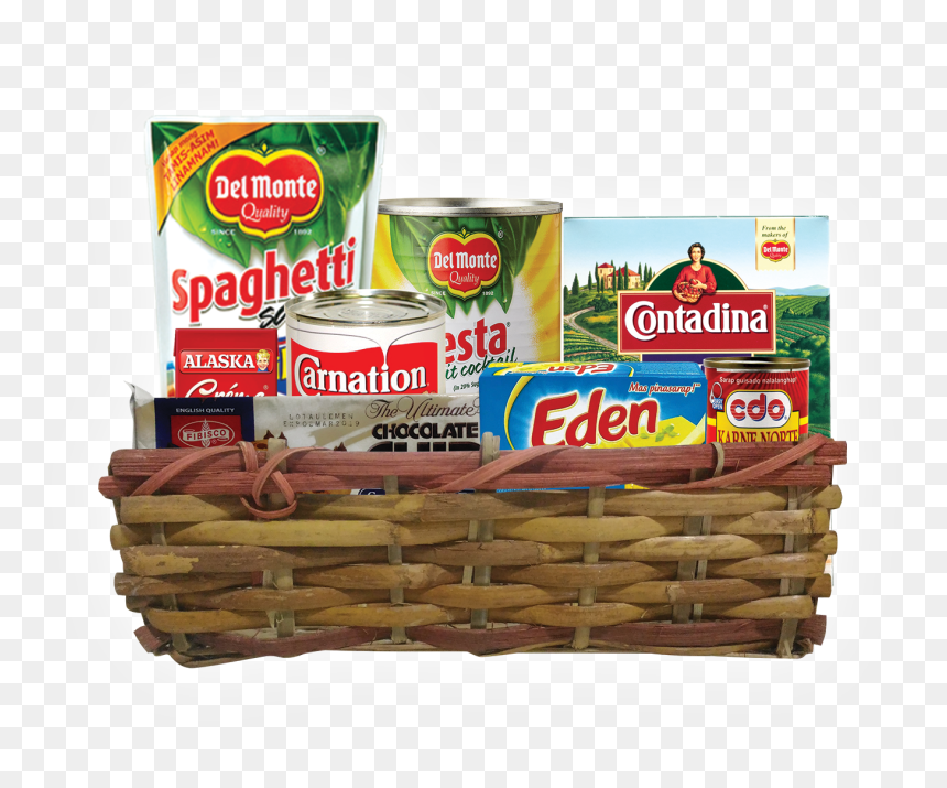 Holiday Cravings Little Hamper - Christmas Basket Ideas Philippines, HD Png Download - gift basket png