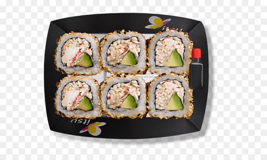 Itsu Crab California Roll, HD Png Download - sashimi png