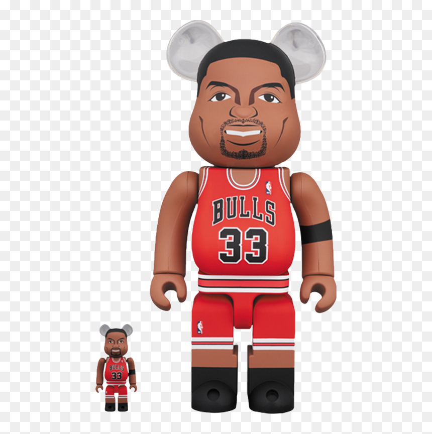 Chicago Bulls Bearbrick, HD Png Download - scottie pippen png