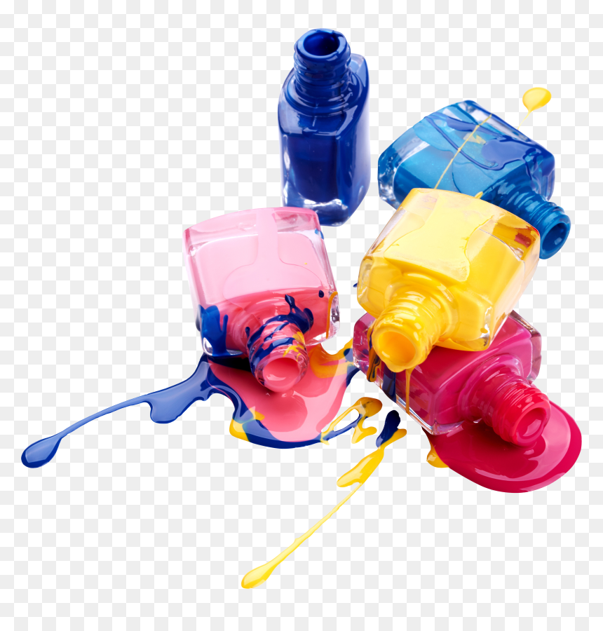 Nail Polish Png, Transparent Png - nail polish bottle png