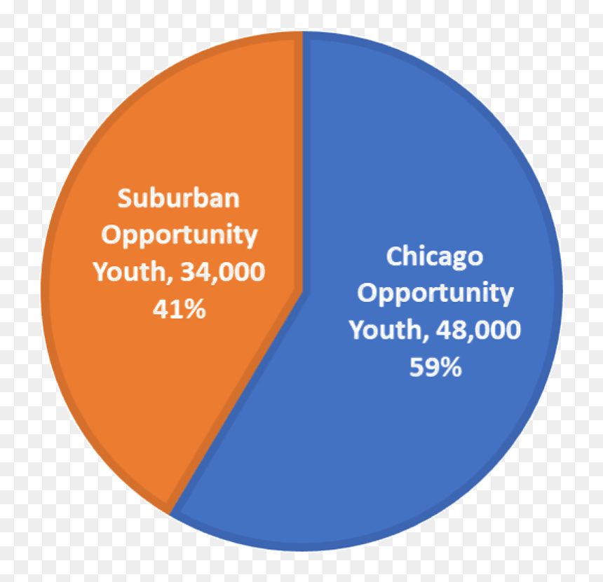 The Breakdown Of Opportunity Youth, Chicago Vs - Mjd- University Of Birmingham- London Campaign, HD Png Download - opportunity png