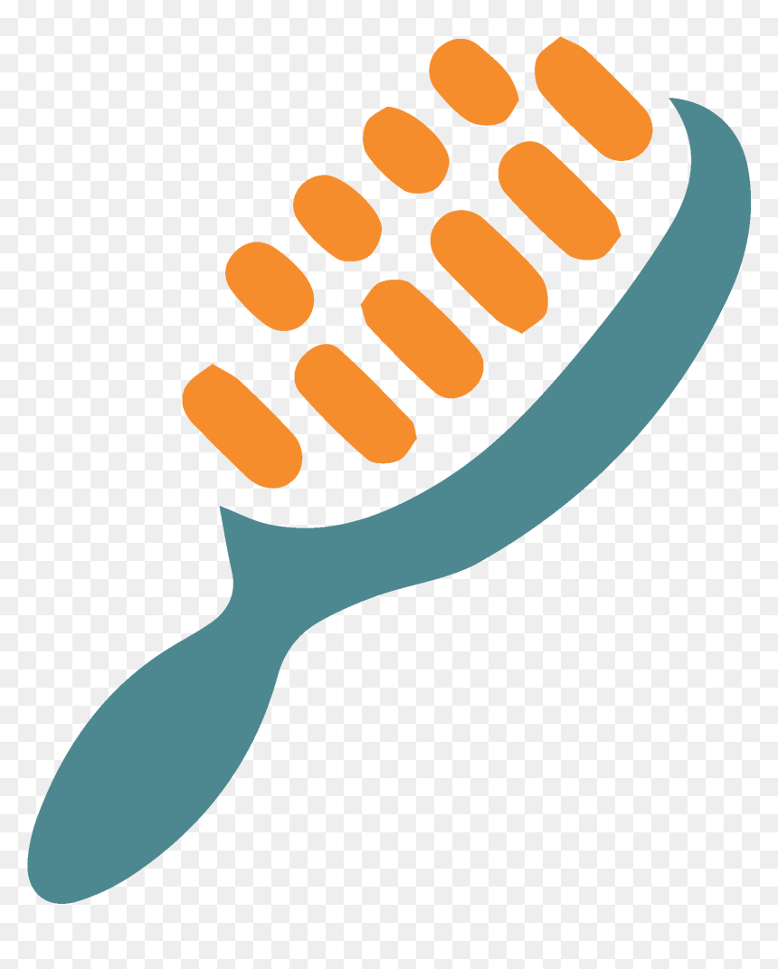 Soapbox Outline Icons Computer Comb Hairbrush Clipart - Hair Product Transparent Backgrounds, HD Png Download - hairbrush png