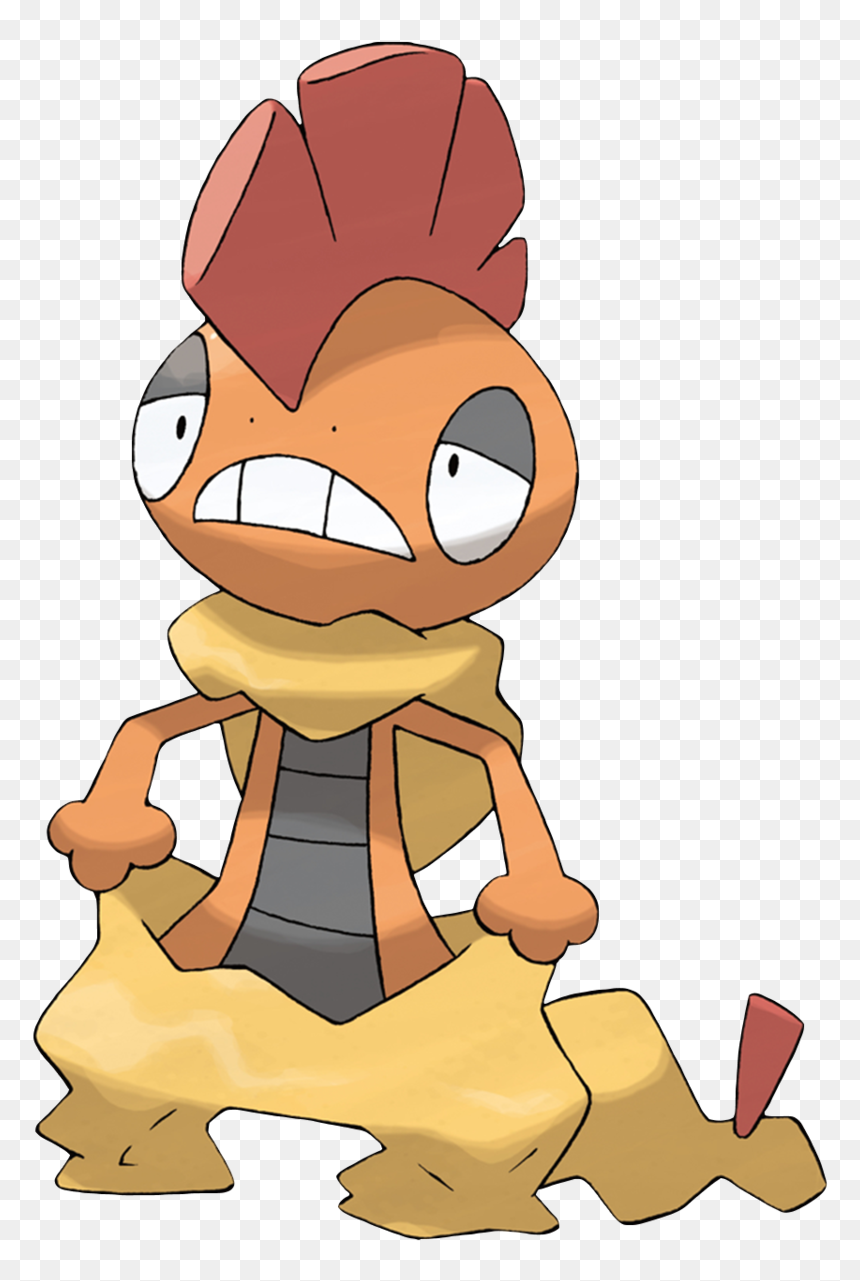 Scrafty Pokemon, HD Png Download - cartoon pants png