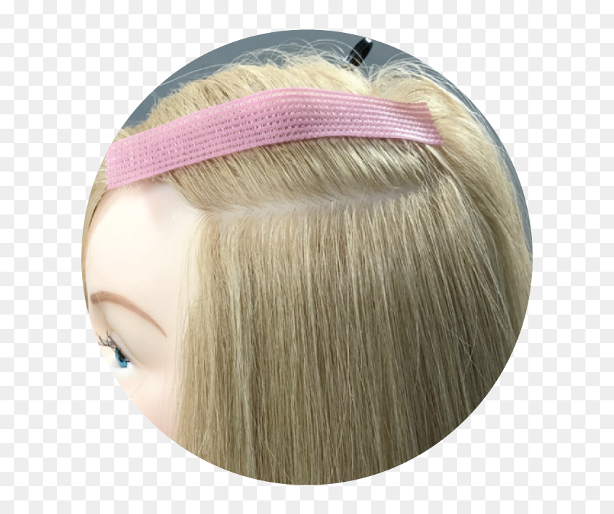 Sections Should Be Straight And Secured With A Velro - Lace Wig, HD Png Download - straight hair png