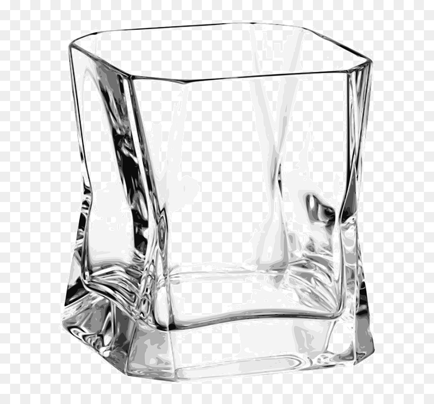Tumblers Old Fashion Glass, HD Png Download - drinking glass png