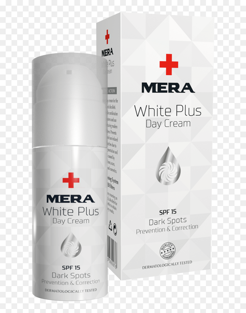 Mera White Plus Day Cream Spf 15 Mera White Plus Night - Smoking Cessation, HD Png Download - white plus sign png