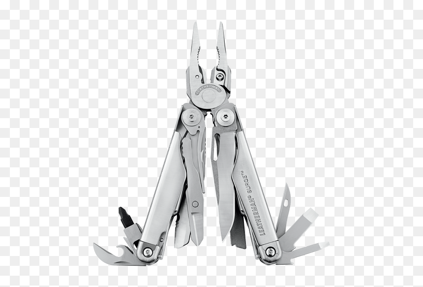 Surge-fanned - Leatherman Surge, HD Png Download - pliers png