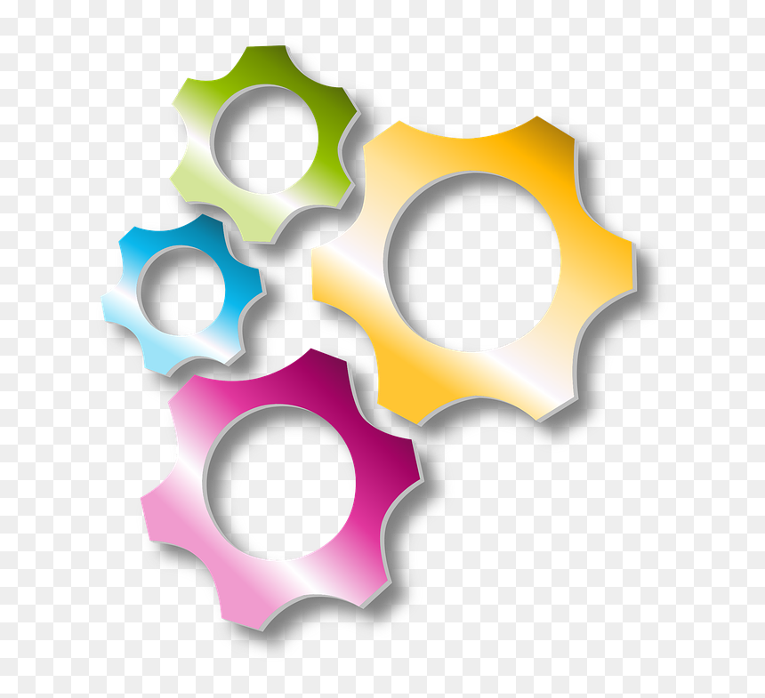 Portable Network Graphics, HD Png Download - brain gears png