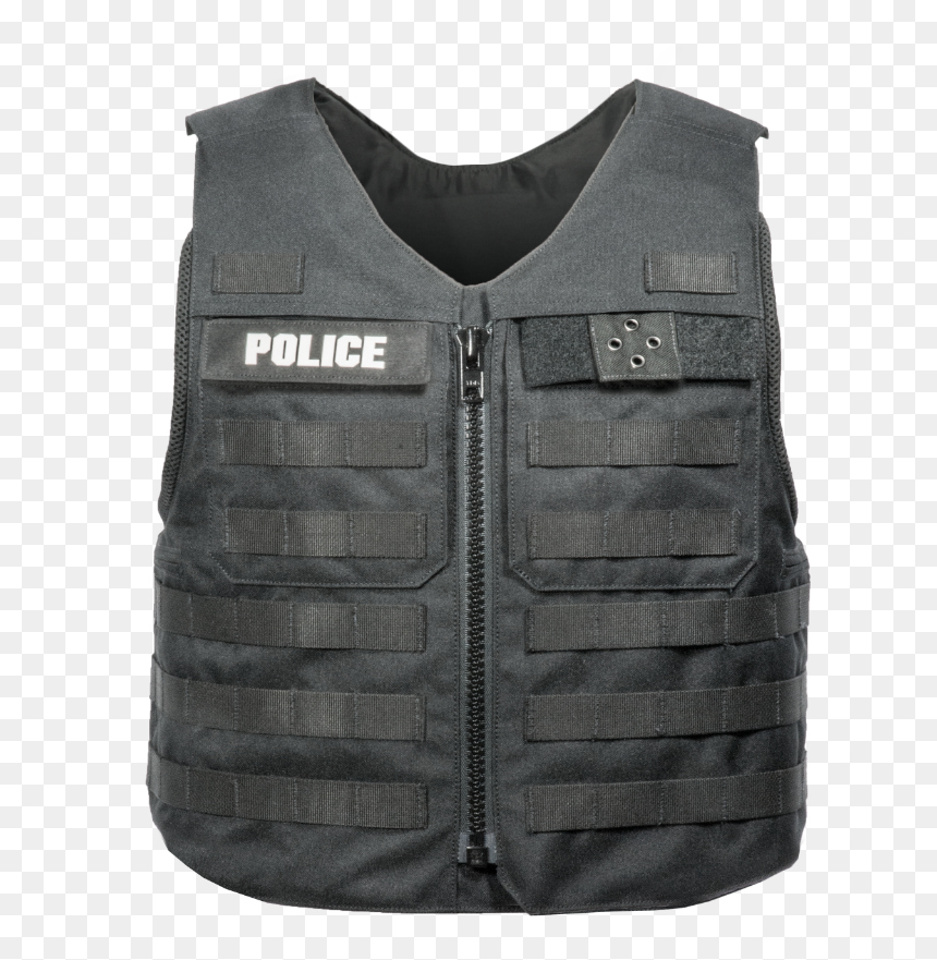 Police Bulletproof Vest Png Download Image - Front Zip External Vest Carrier, Transparent Png - vest png