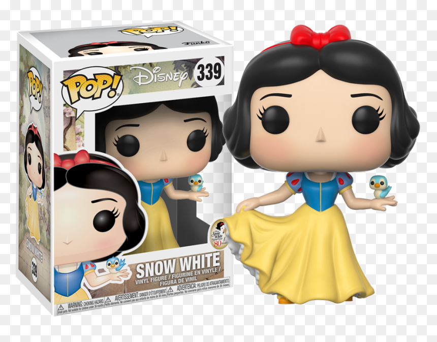 Funko Pop Vinyl Snow White And The Seven Dwarfs - Funko Pop Disney Snow White, HD Png Download - snow white and the seven dwarfs png