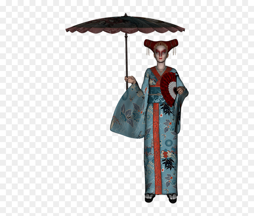 Gueixa Png, Transparent Png - geisha png