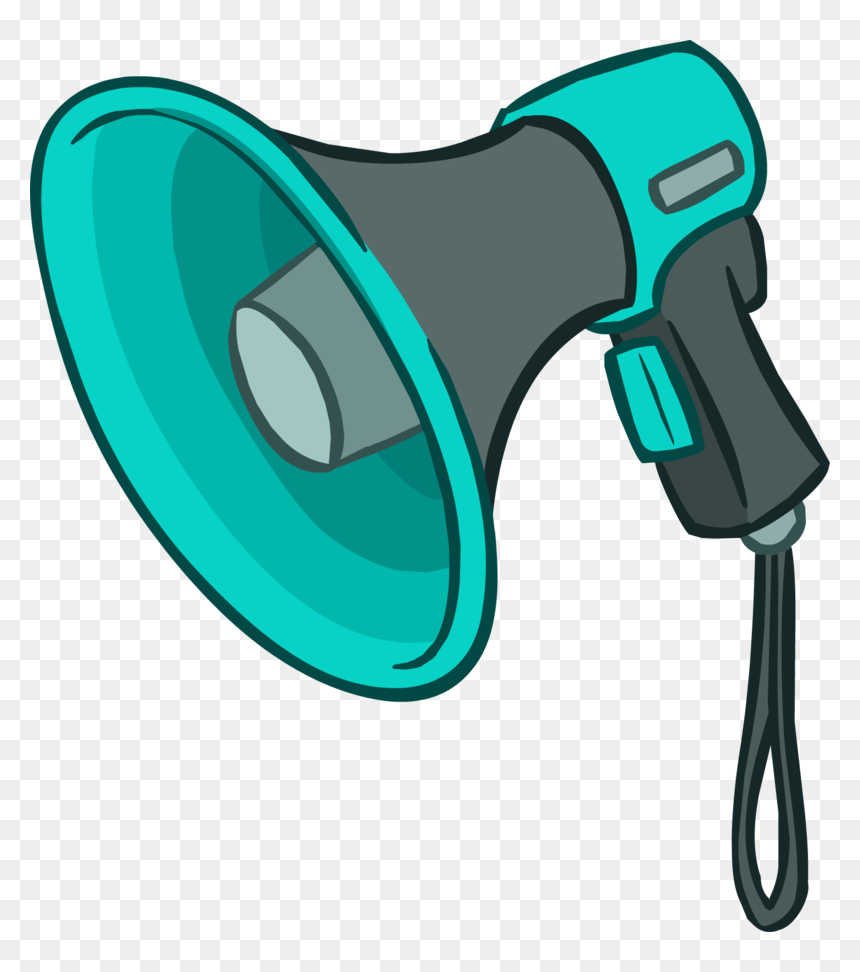 Megaphone Background Transparent - Bullhorn Clipart Png, Png Download - megaphone clipart png