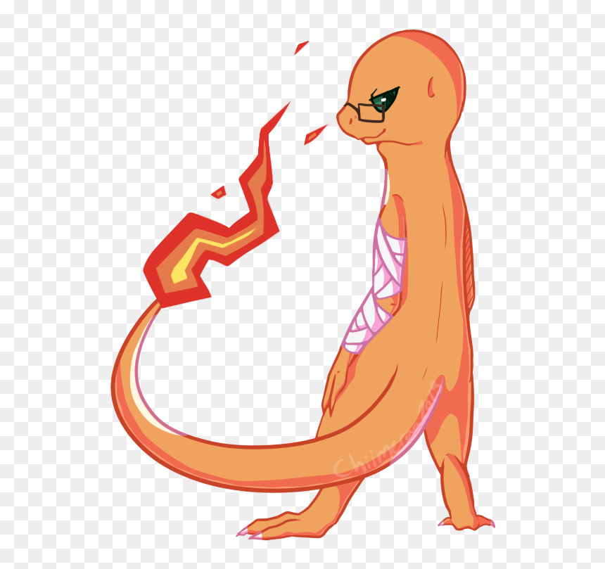 Charmander Community Day Clipart - Hera Cartoon, HD Png Download - animated png images