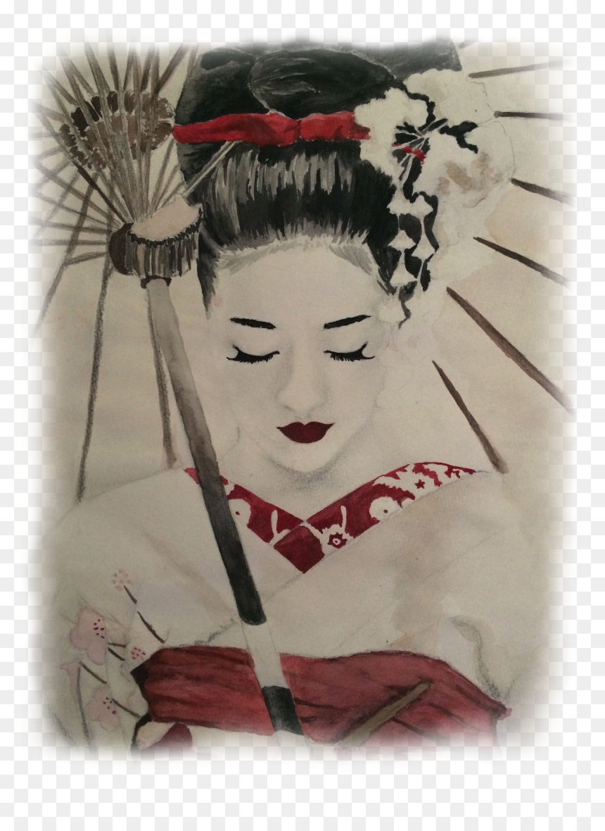 Geisha Poster, HD Png Download - geisha png