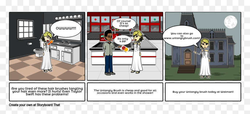 13 Reasons Why Comic, HD Png Download - hairbrush png