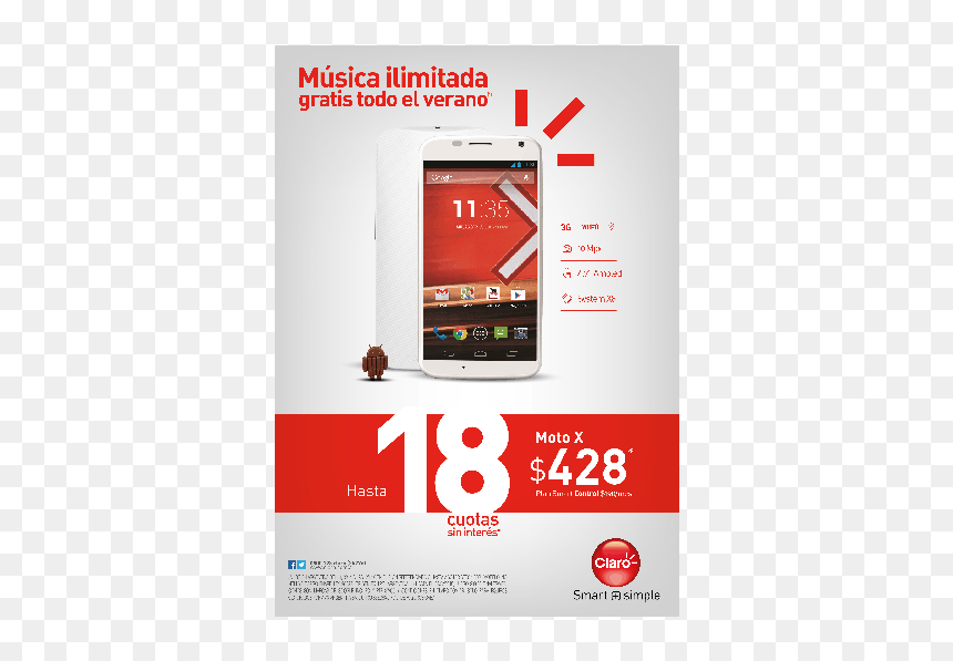 Flyer, HD Png Download - claro png