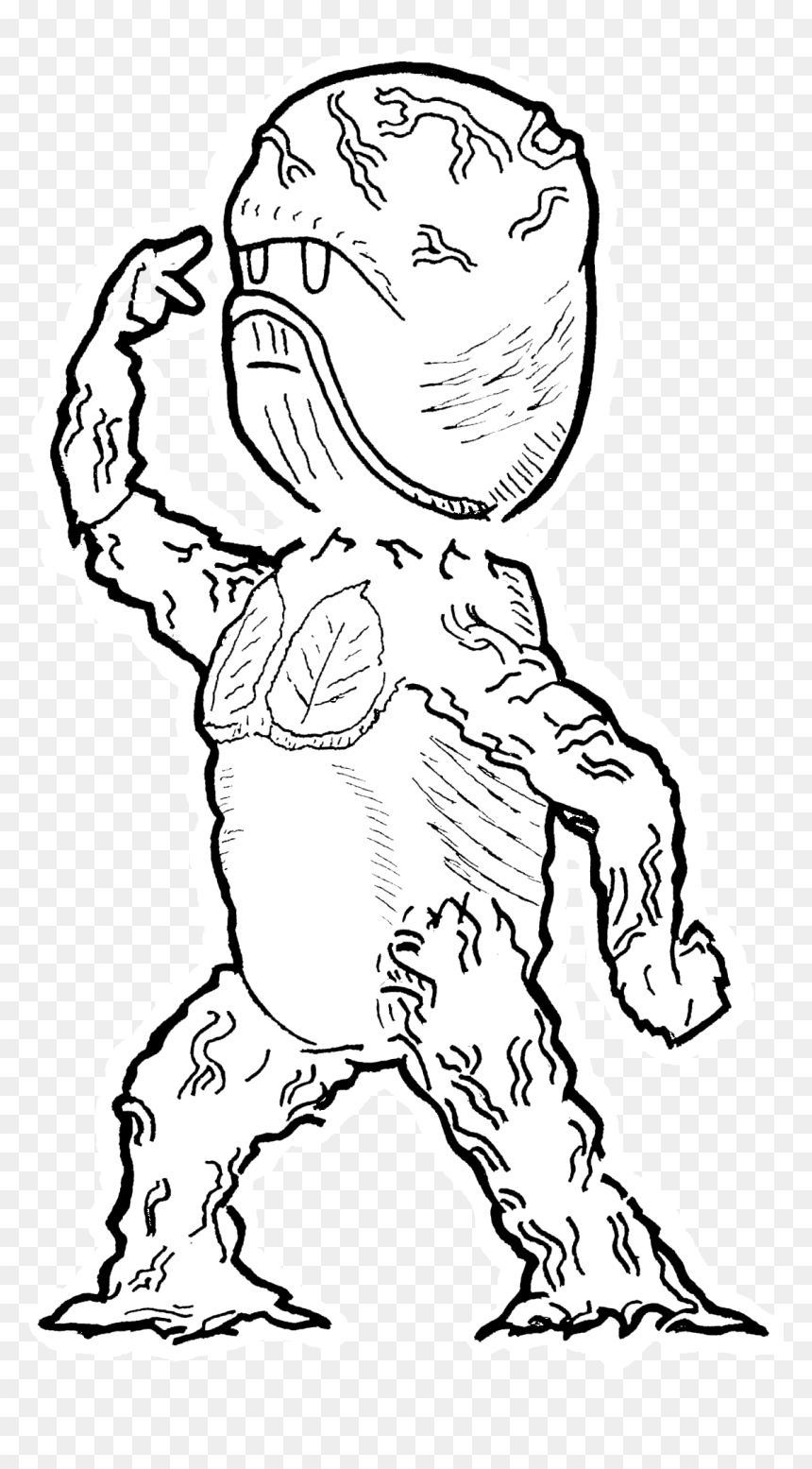 Swampy2 - Illustration, HD Png Download - swamp thing png