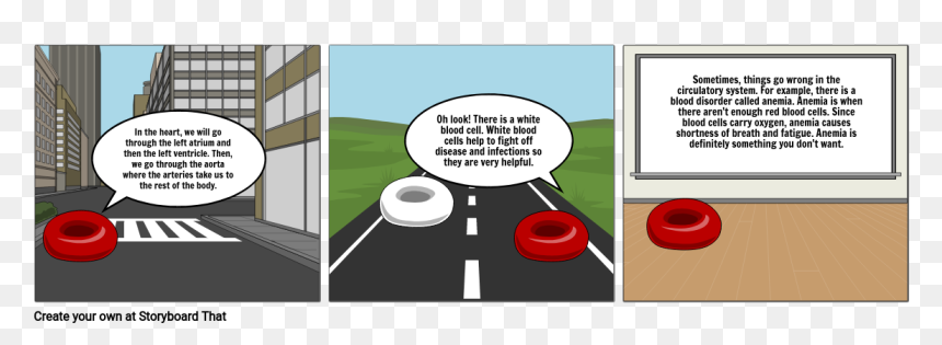 Cartoon, HD Png Download - red blood cells png