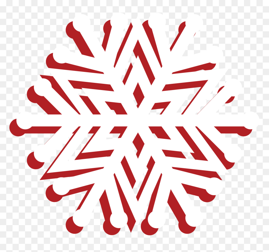 Circle, HD Png Download - red snowflake png