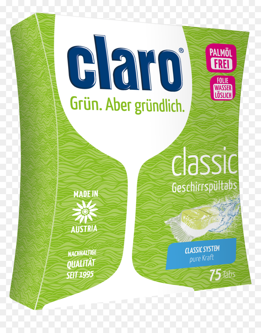 Claro Geschirrspültabs, HD Png Download - claro png