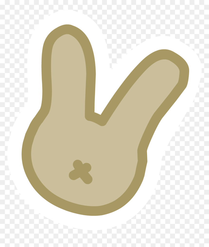 Club Penguin Wiki - Club Penguin Bunny Pin, HD Png Download - bunny rabbit png