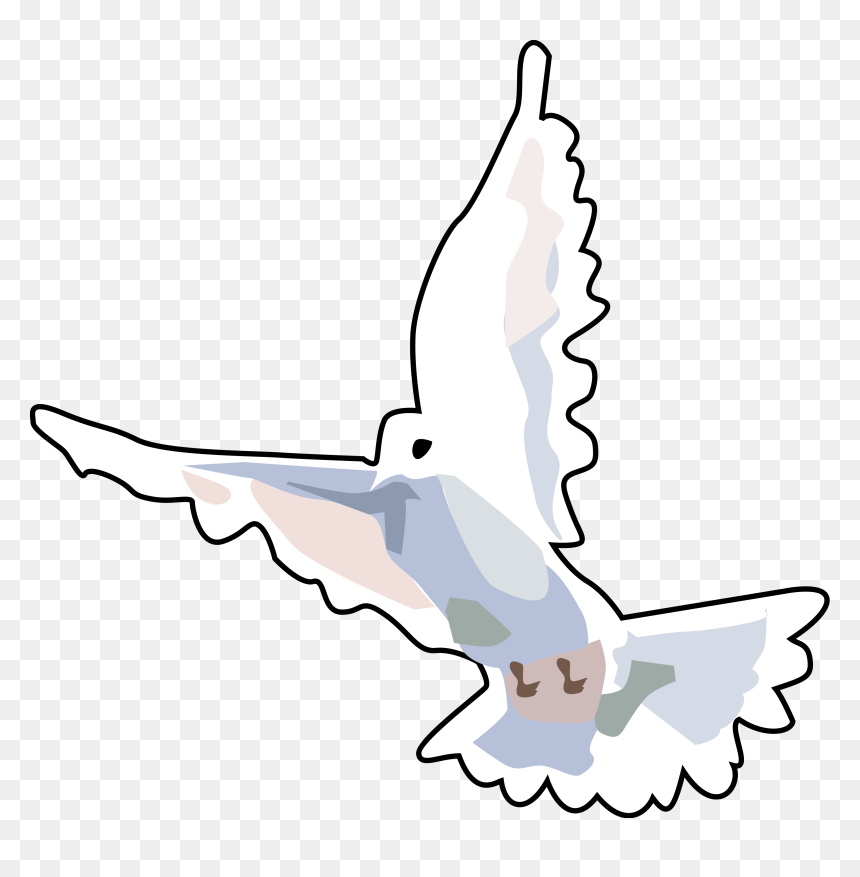 Flying Dove Art - Dove Clip Art, HD Png Download - dove flying png