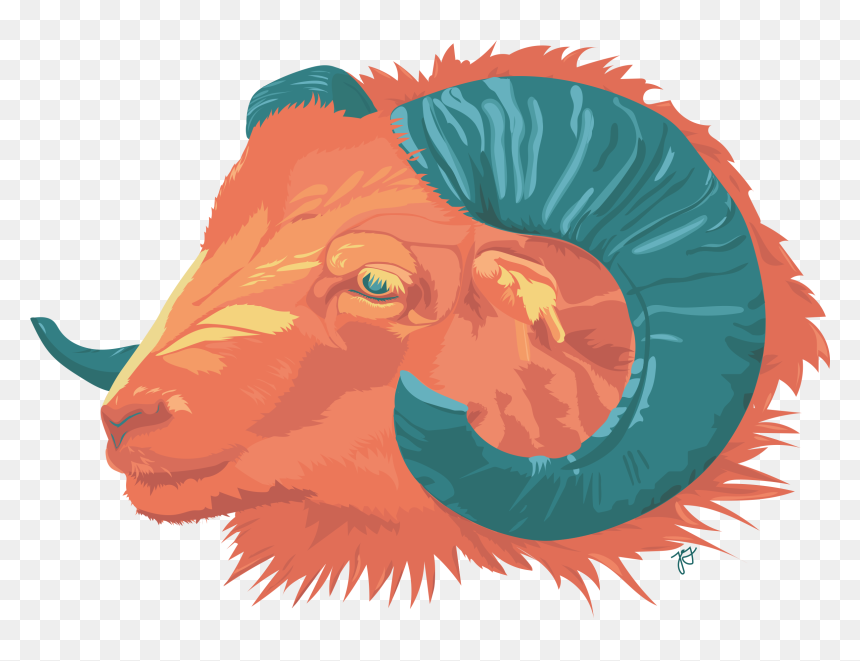 Illustration, HD Png Download - ram head png