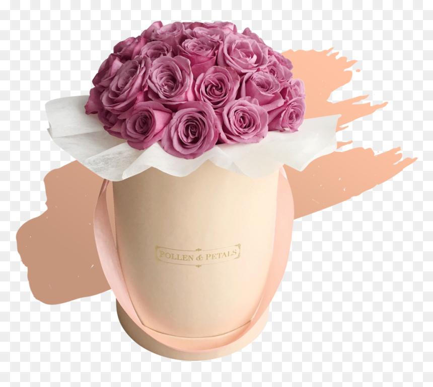 Garden Roses, HD Png Download - flower box png