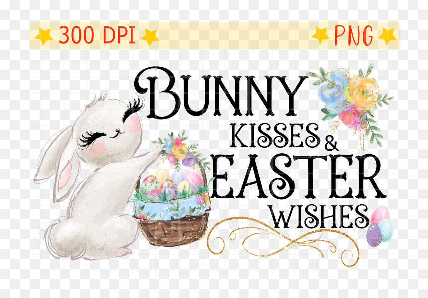 Easter , Png , Digital, Rabbit Example Image - Domestic Rabbit, Transparent Png - easter png images