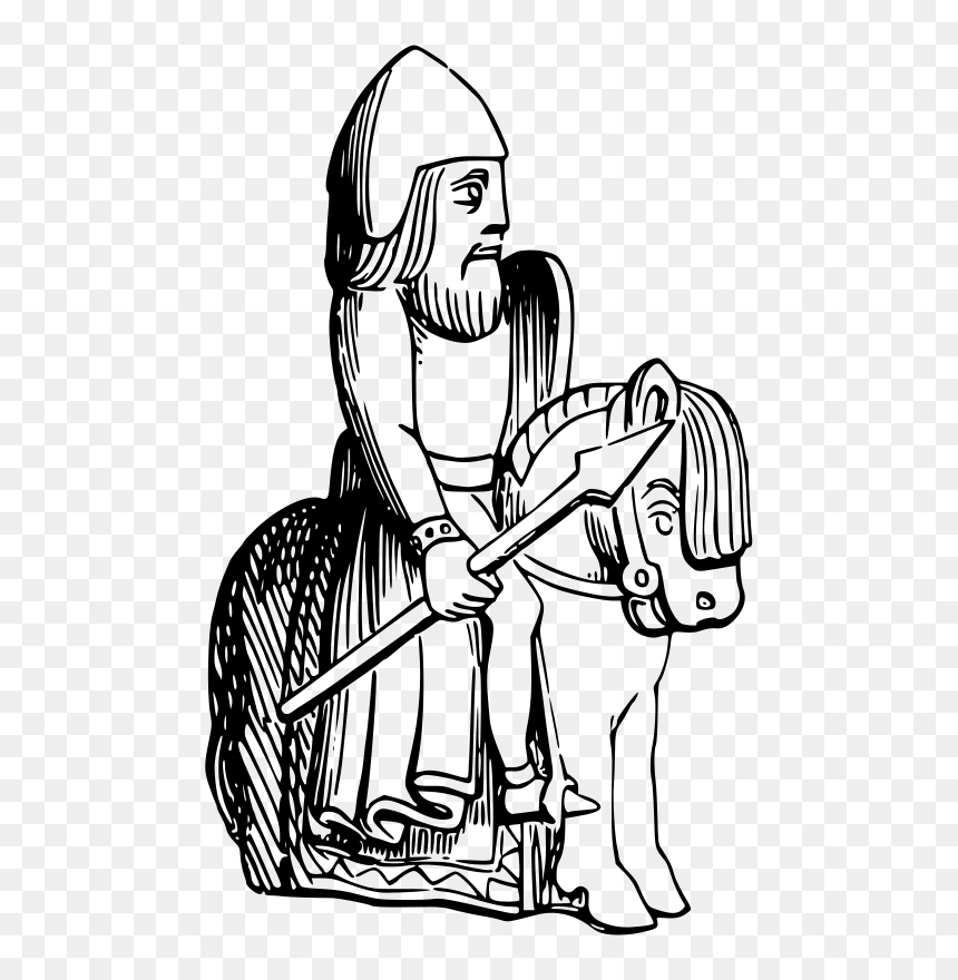 Knight - Chess, HD Png Download - realistic moustache png
