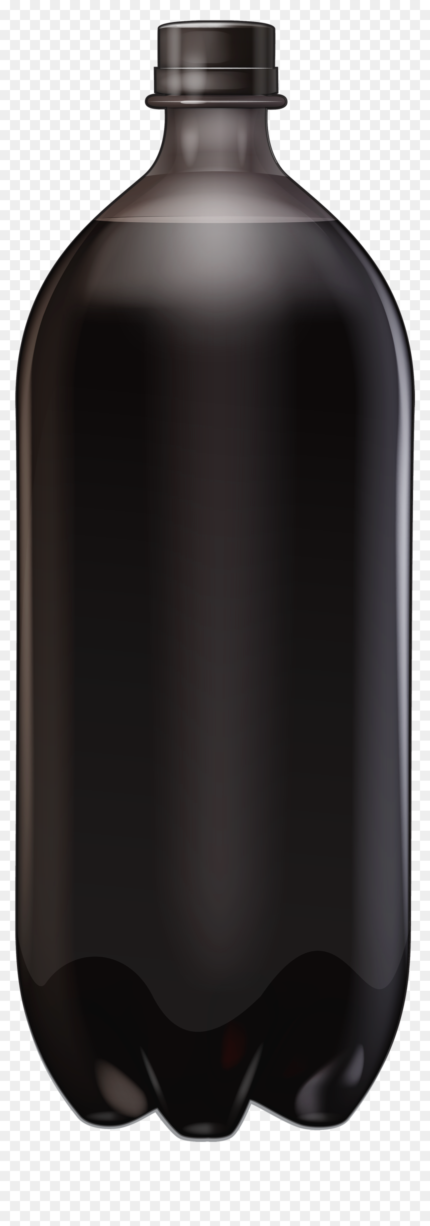 Large Black Bottle Png Clipart, Transparent Png - nail polish bottle png