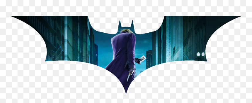 Joker In Batman Logo Photo By Adityayulla - Batman The Dark Knight, HD Png Download - the joker logo png