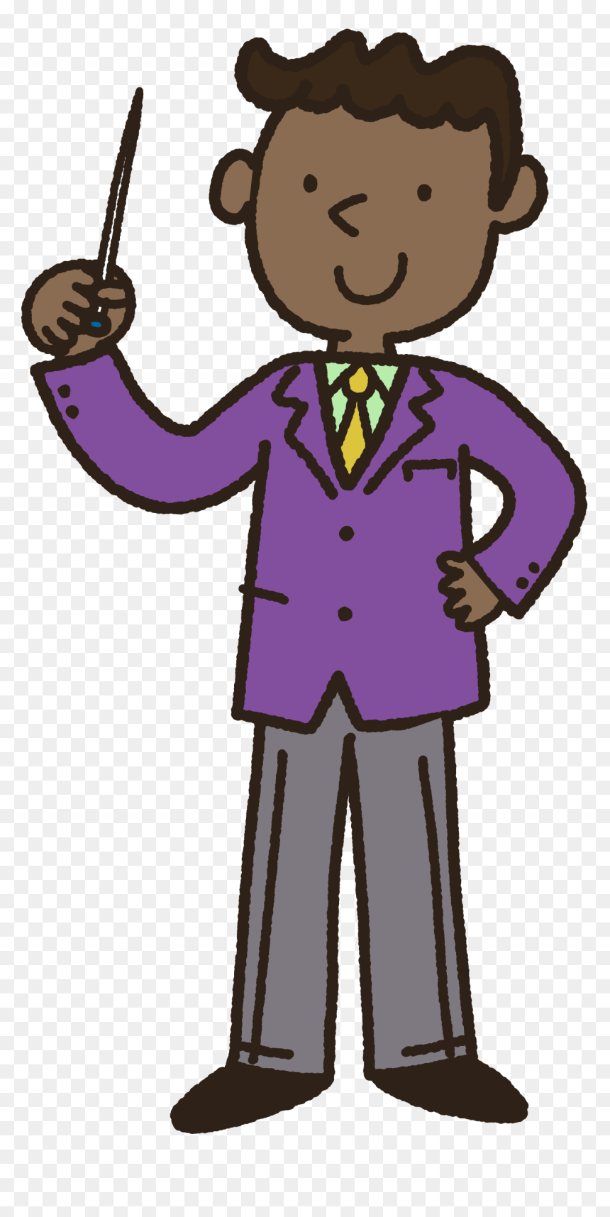 Image Download Africa Clipart Diversity - Male Teacher Clipart, HD Png Download - teacher clip art png