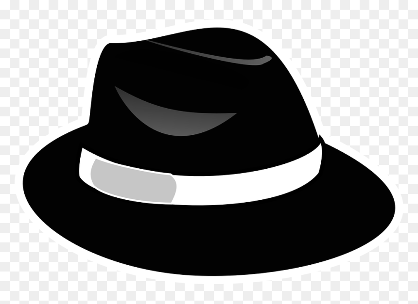Gentleman Hat Png - Black Hat Clipart, Transparent Png - sombrero.png