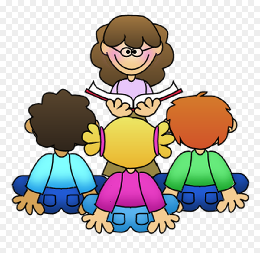 Family Reading And Pajama Night - Guided Reading, HD Png Download - teacher clip art png